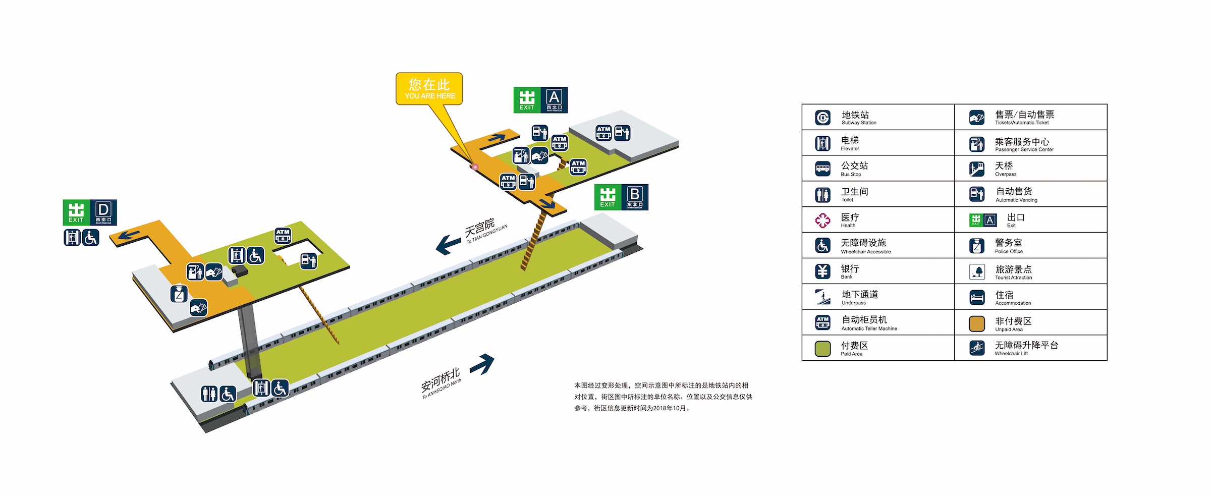 西四站立体图